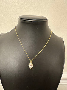 Small Gold Heart