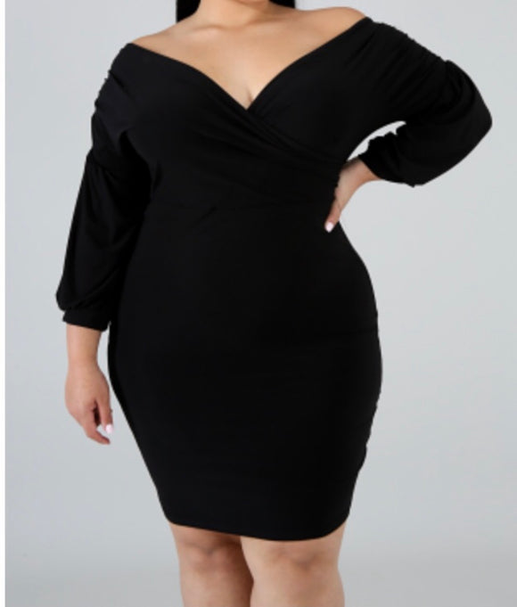 Curvy Eyes on Me Dress