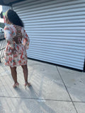 Nude Tropical Dress