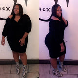 Curvy Eyes on Me Dress