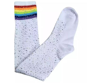 Rhinestone Socks