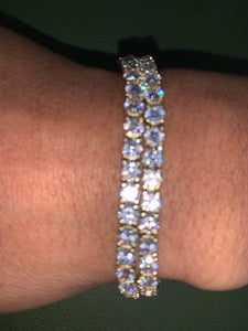 Gold Tennis Bracelet